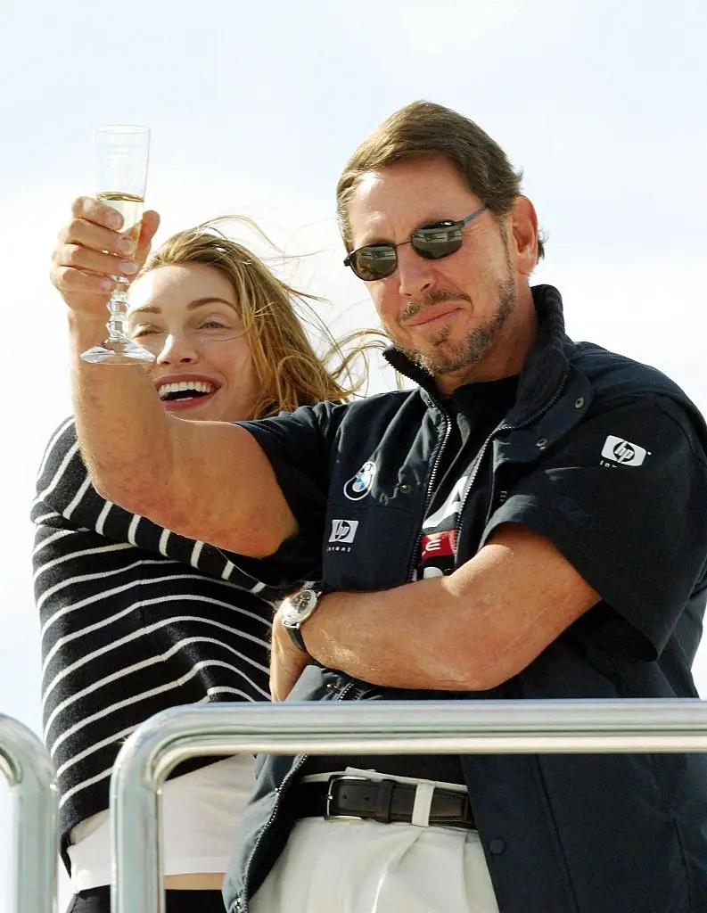 Ellison is currently five places below Elon Musk on Forbes' real-time list (DEAN TREML/AFP via Getty Images)