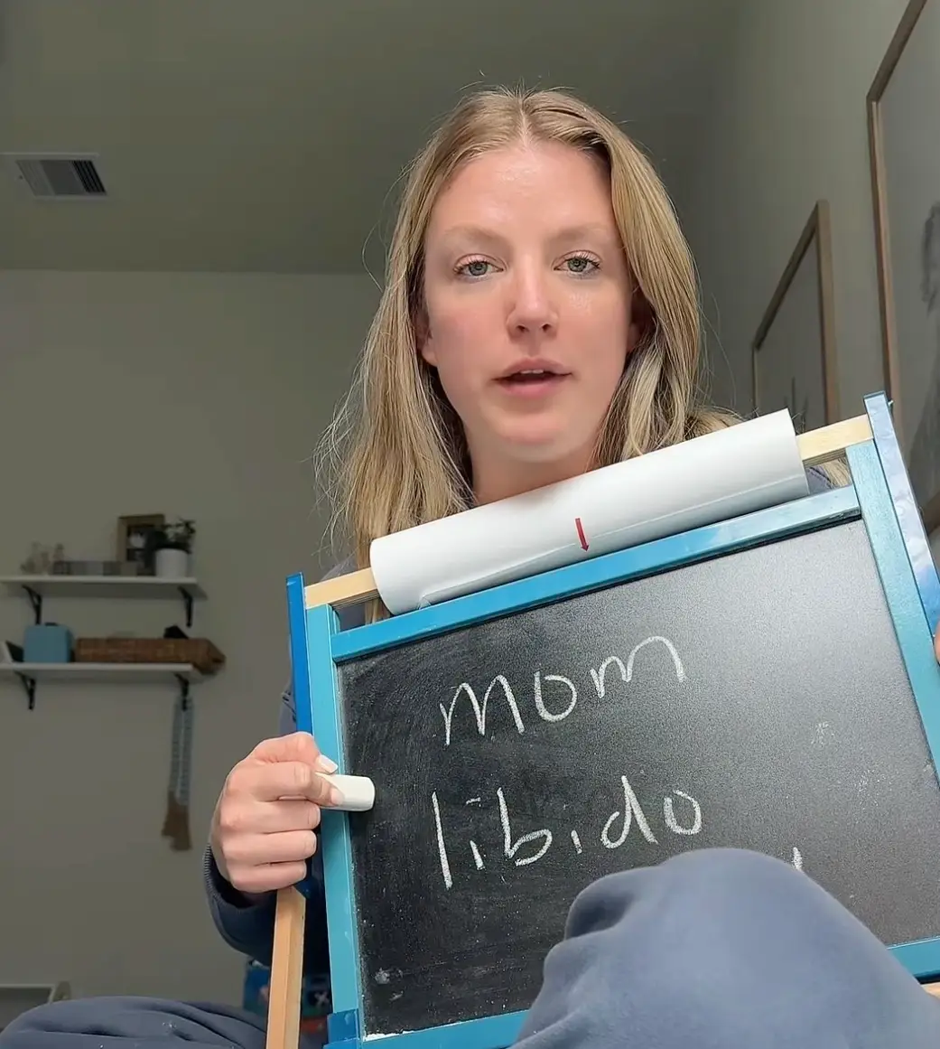 Maddie Muhs' mathematical equation about a woman's libido managed to rile up a lot of men (Instagram/@maddiethemomma)
