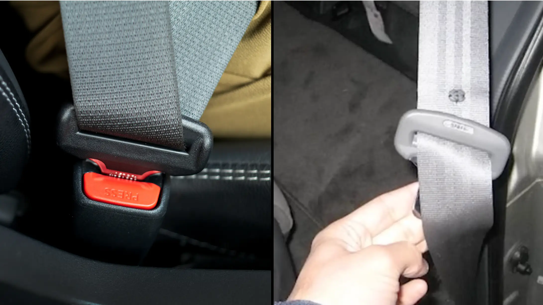 Drivers are late in finding out what the button on their seatbelt is actually for