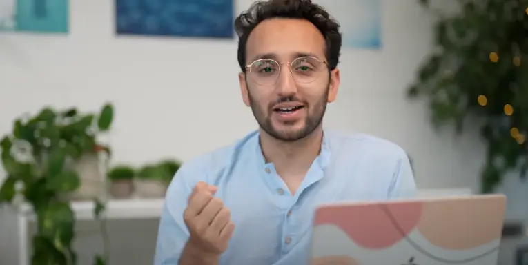 Former doctor Ali Abdaal started making YouTube videos in 2017, and is now on 6.13 million subscribers (YouTube/Ali Abdaal)