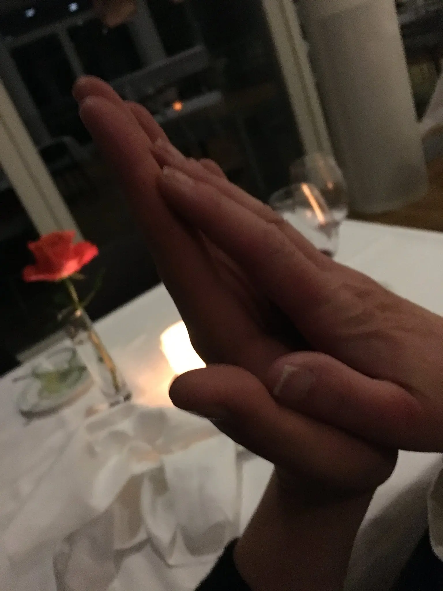 Tom held his mum's hand on her final night. (Tom Beagley-Spicer)