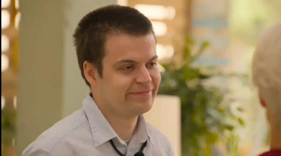 Ben Harris is one of the participants on Virgin Island (Channel 4)