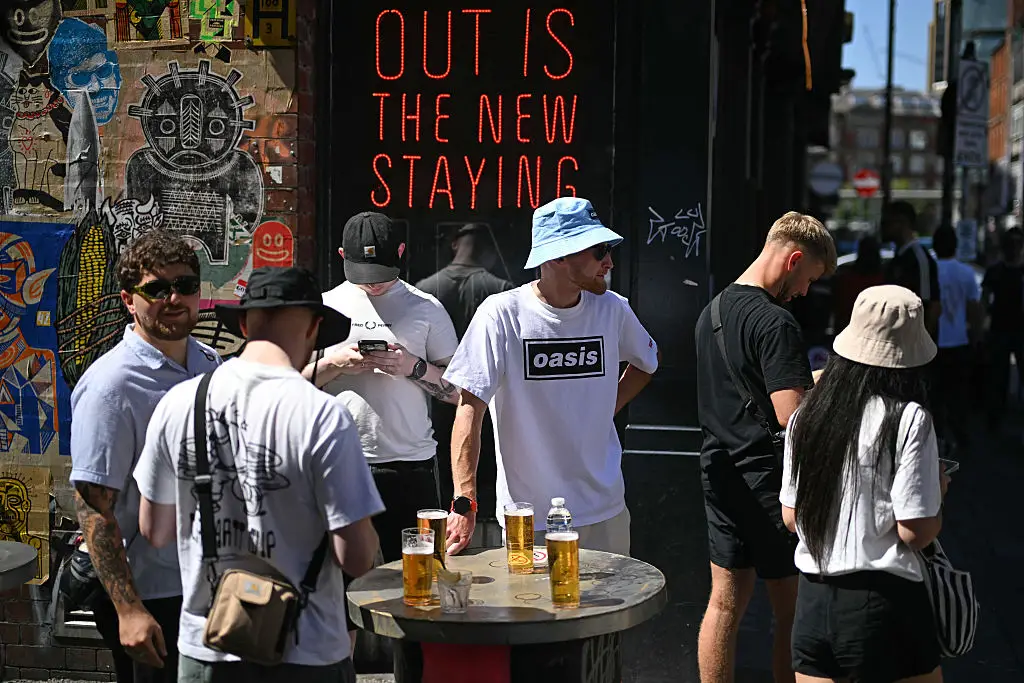 Fans were dedicated to bucket hats and adidas garb last summer (Oli Scarff/Getty Images)  