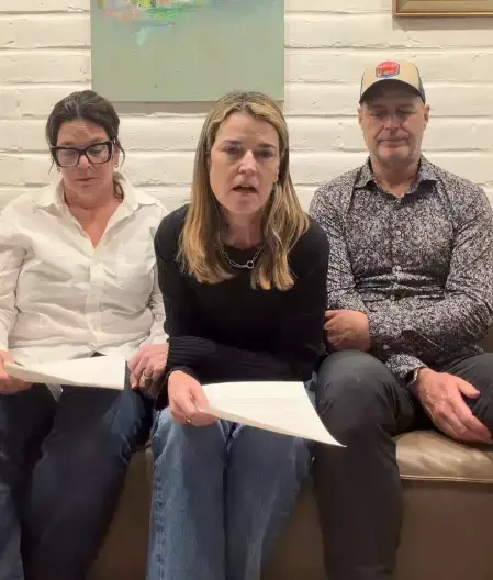 Savannah (middle) is asking for 'proof of life' of her mother (Instagram/@savannahguthrie)