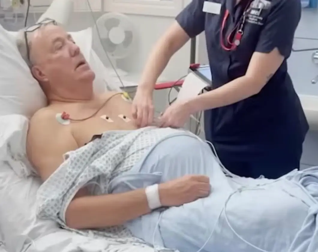 The star was seen in hospital in the trailer for the fifth season of Clarkson's Farm (Prime Video)