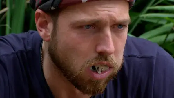 Sam Thompson was not having a good time in last year's final trial (ITV)