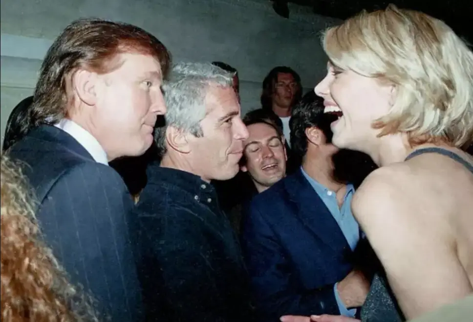 The new images feature Trump, who fell out with Epstein in 2004 (House Oversight Democrats)