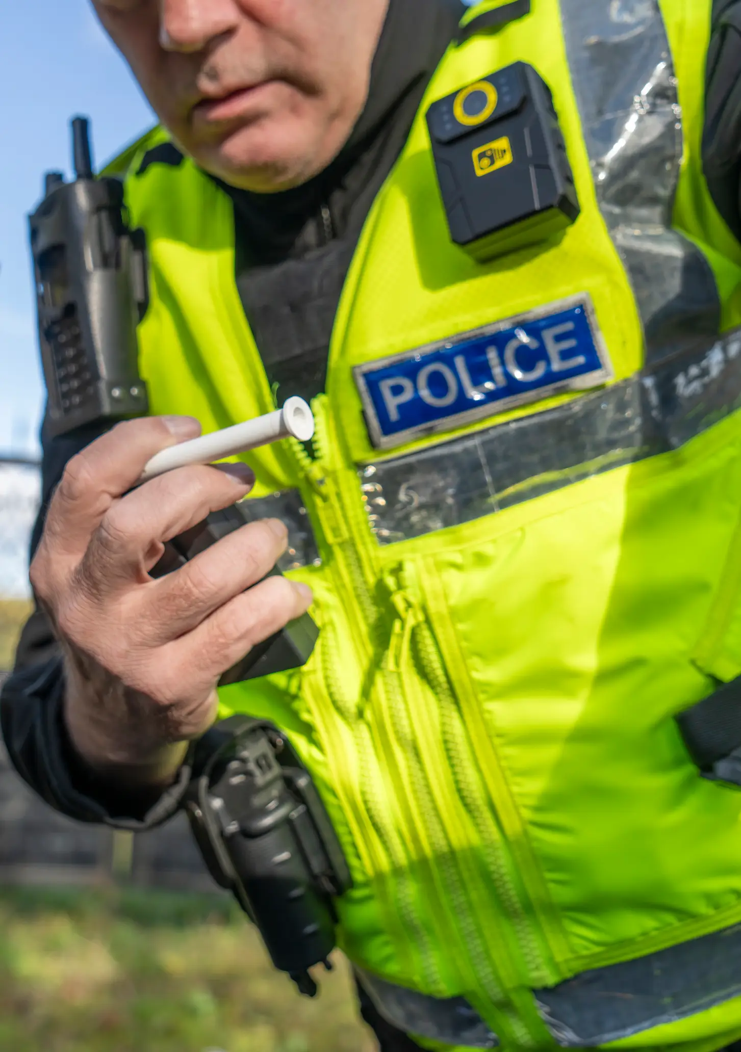 Police doing roadside tests may one day get the power to implement interim bans (Getty Stock Images)
