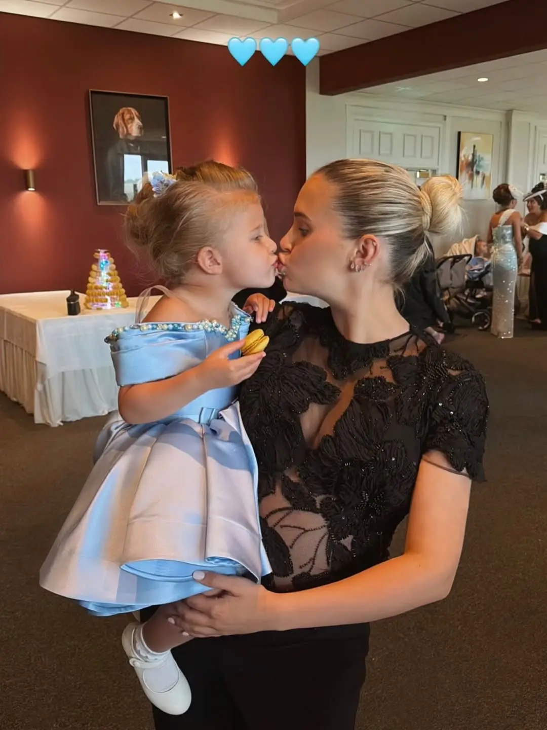 Molly-Mae wore a fully black outfit to the wedding, which was criticised by fans (Instagram/Molly Mae Hague)