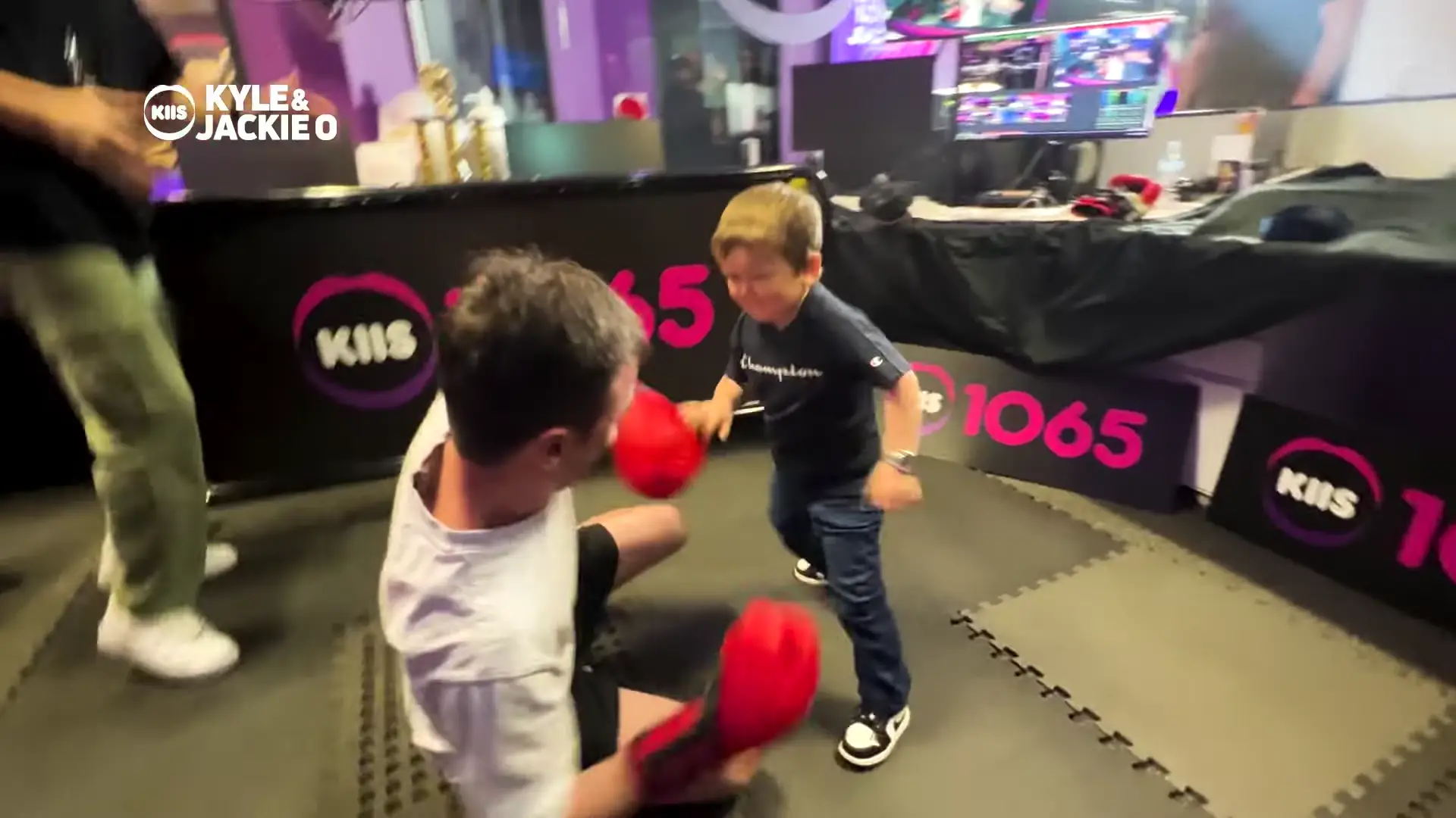 The radio host said the TikTok star took it too far.