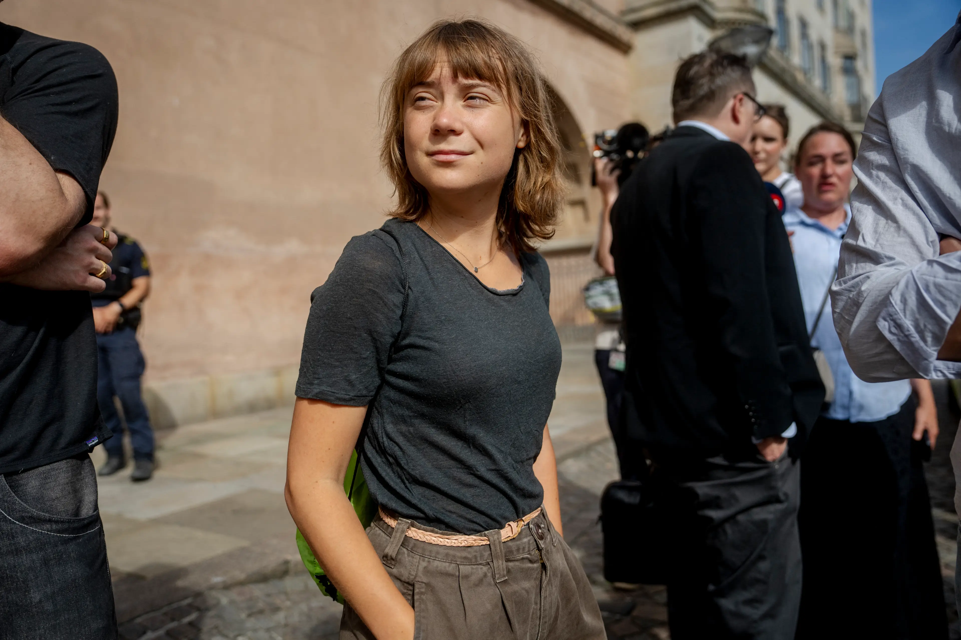 She didn't want to discuss her activist sister in a recent interview (Mads Claus Rasmussen / Ritzau Scanpix / AFP via Getty Images) / Denmark OUT