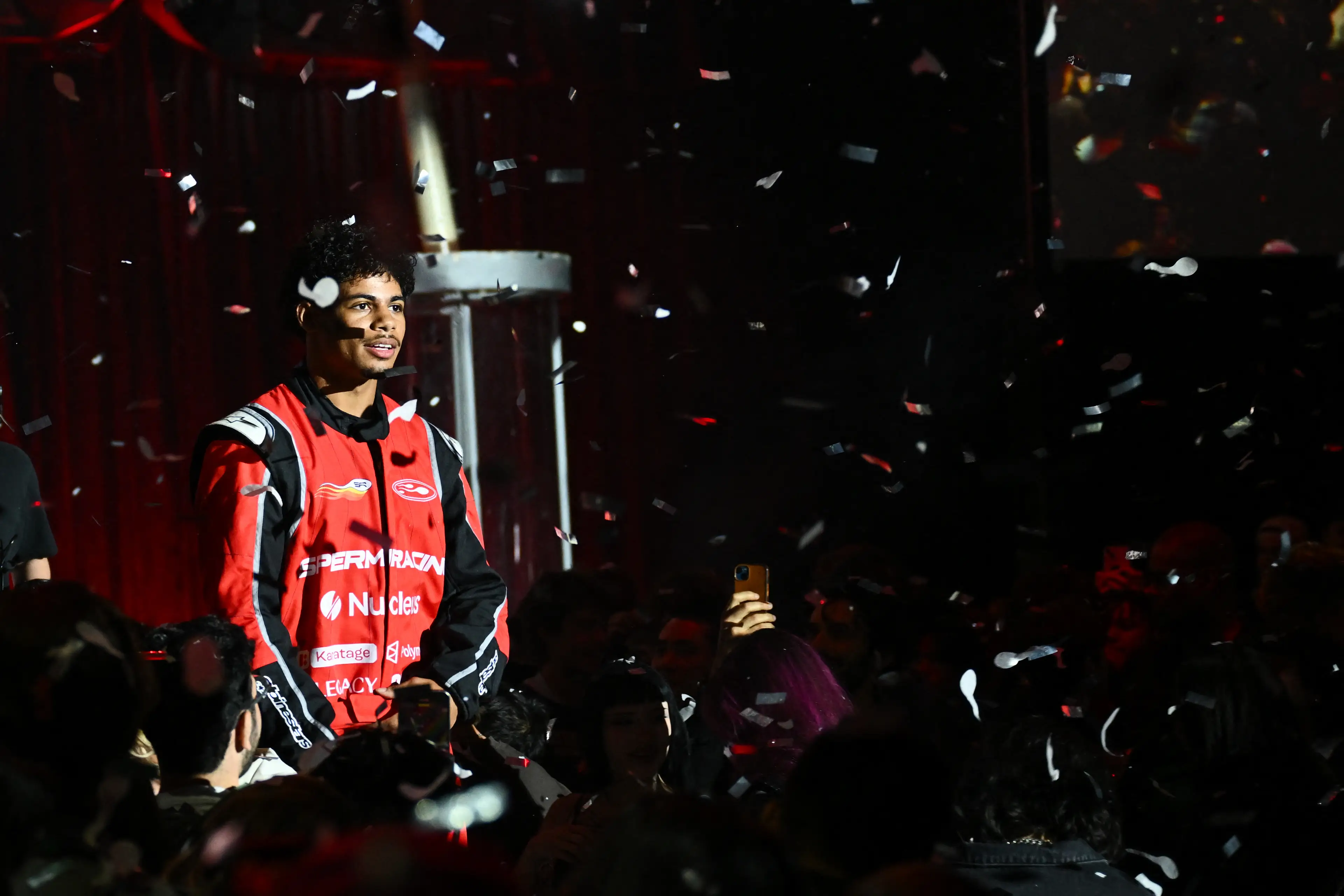 Tristan Milker won the first official 'sperm race', his family must be so proud of him (PATRICK T. FALLON/AFP via Getty Images)