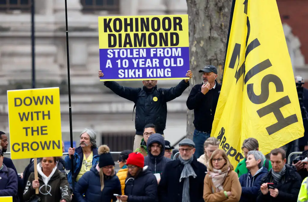 There has been numerous calls to return the diamond (Max Mumby/Indigo/Getty Images)
