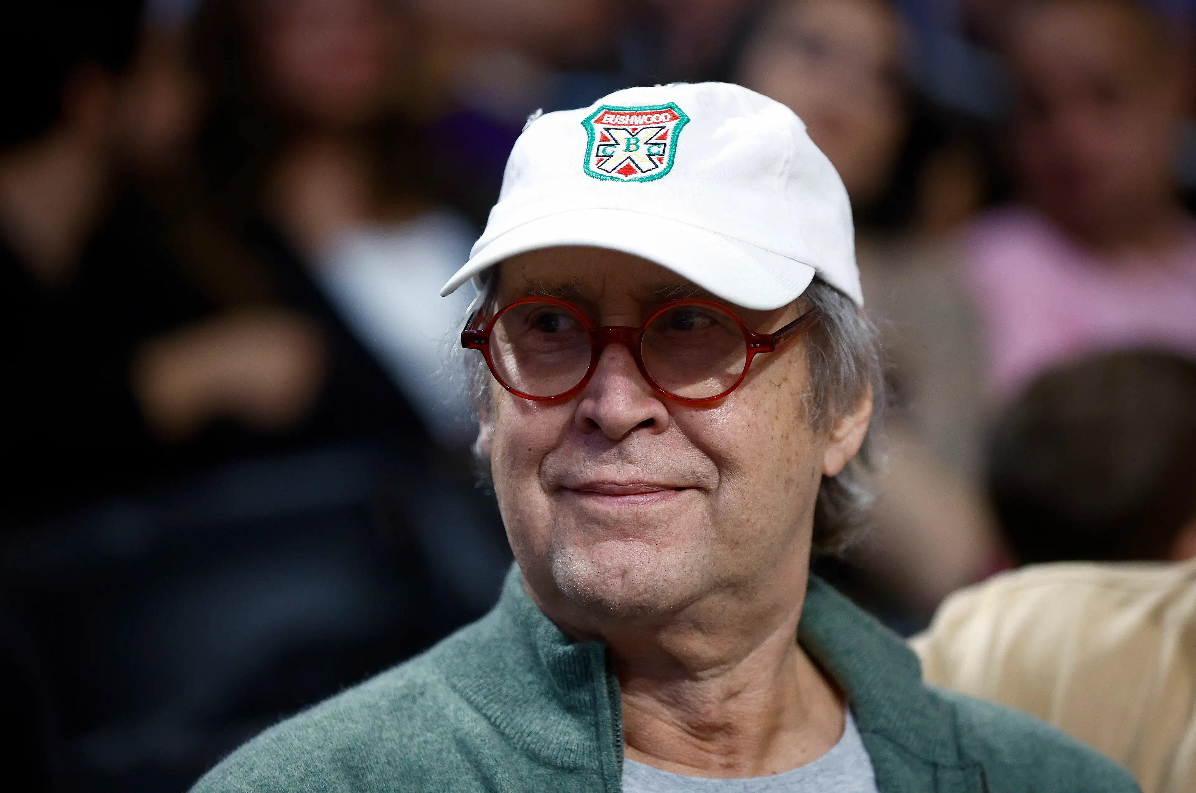 Chevy Chase continues to claim that he is not racist (Ronald Martinez/Getty Images)