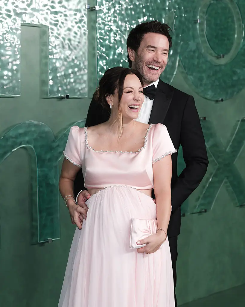 Cuoco said the infant's arrival meant the family was now 'officially complete' (David Jon/Getty Images for HBO Max)
