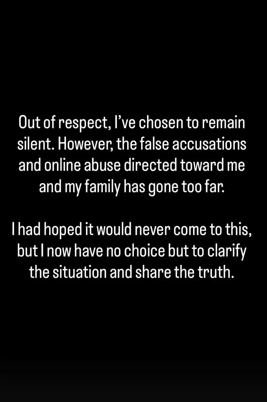 Burton took to Instagram to speak about the documentary (Instagram/@mrlewisburton)