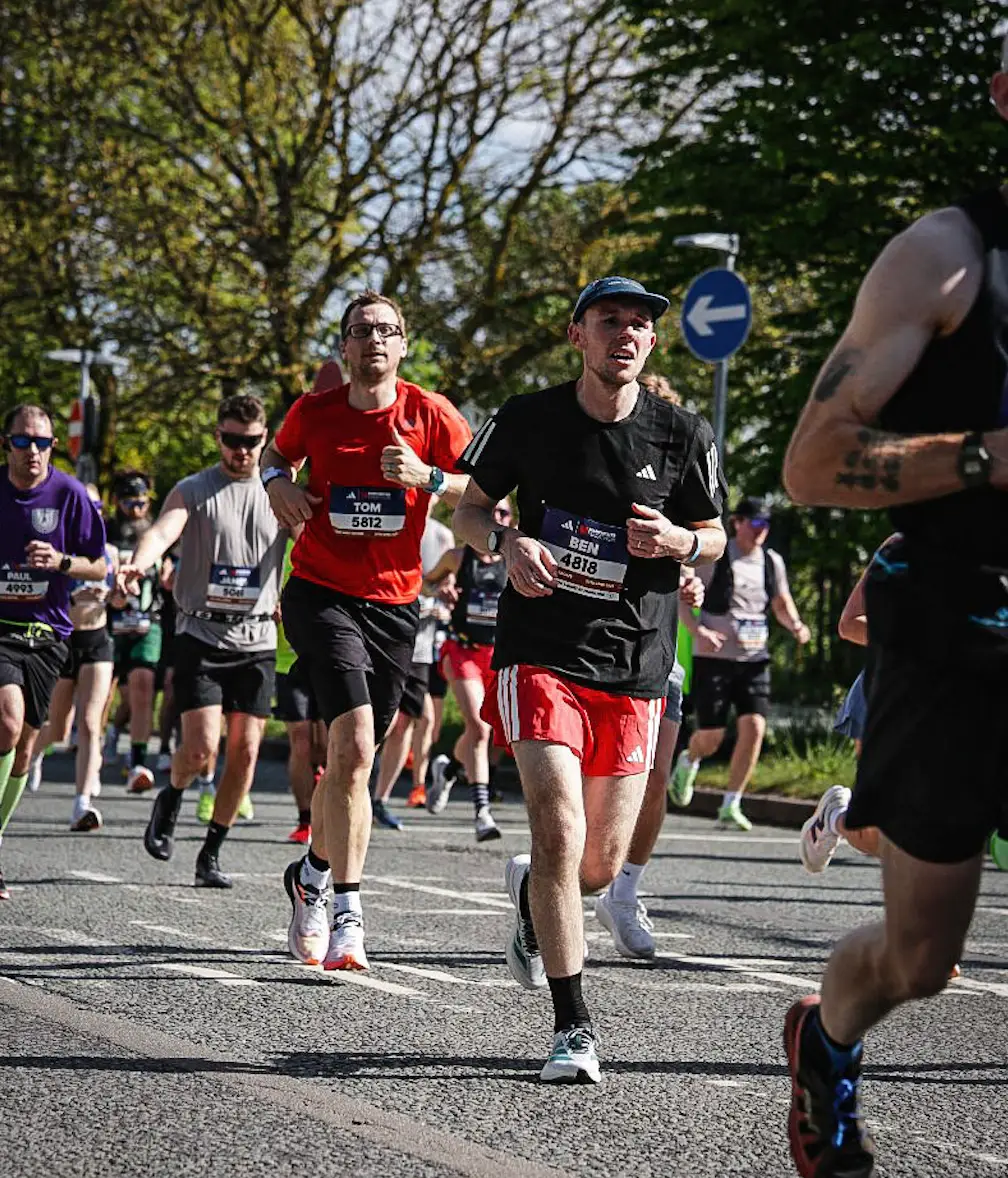 Trying to keep up the pace (Supplied) 