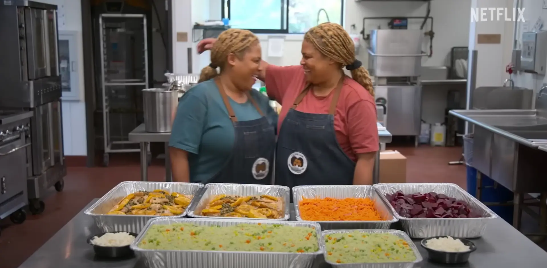 The experiment is carried out on four sets of twins.