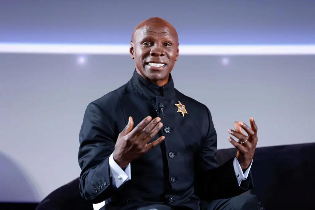 Eubank Sr. is known for his eccentric way of explaining things (John Phillips/Getty Images for Prime Video)