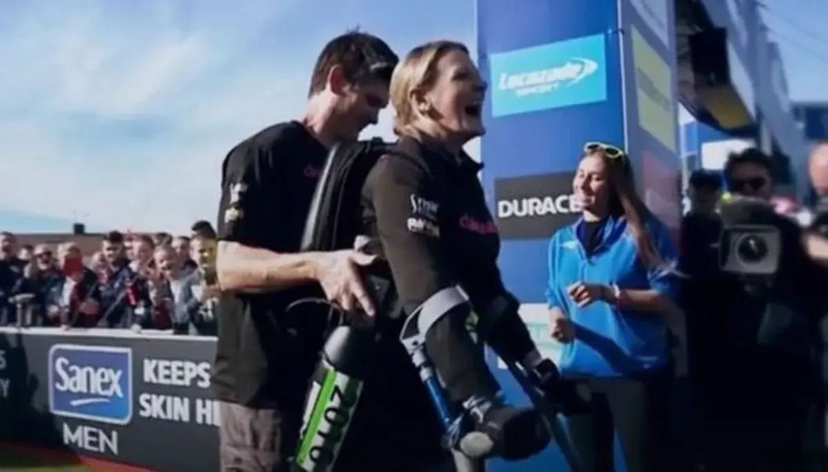 Claire has been called an 'inspiration' (BBC)