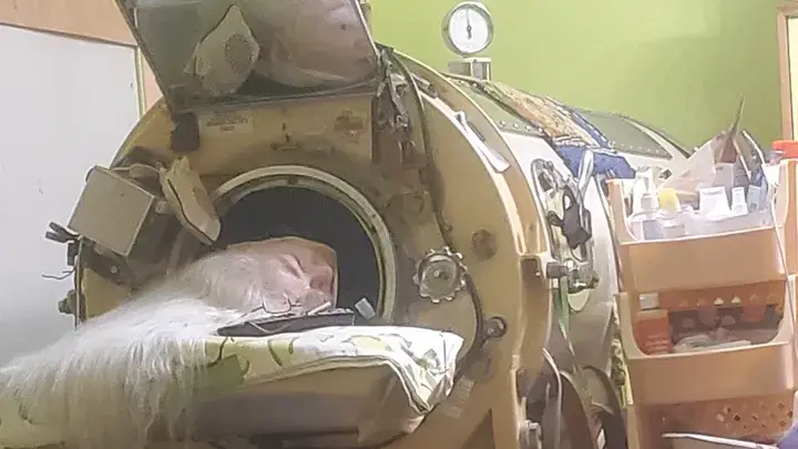 Martha lived for 73 years with the help of the iron lung, dying at the age of 78 (GoFundMe)