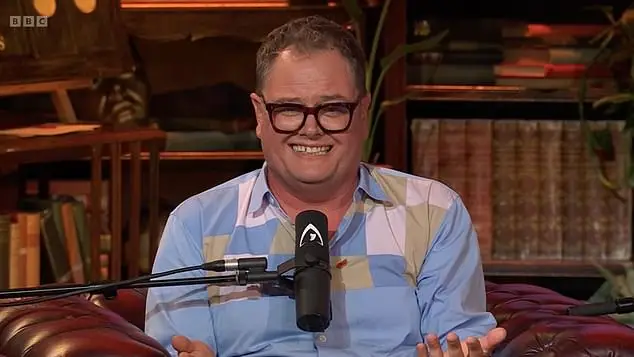 Alan grovelled to Paloma on the spin-off show Uncloaked, following his victory (BBC)