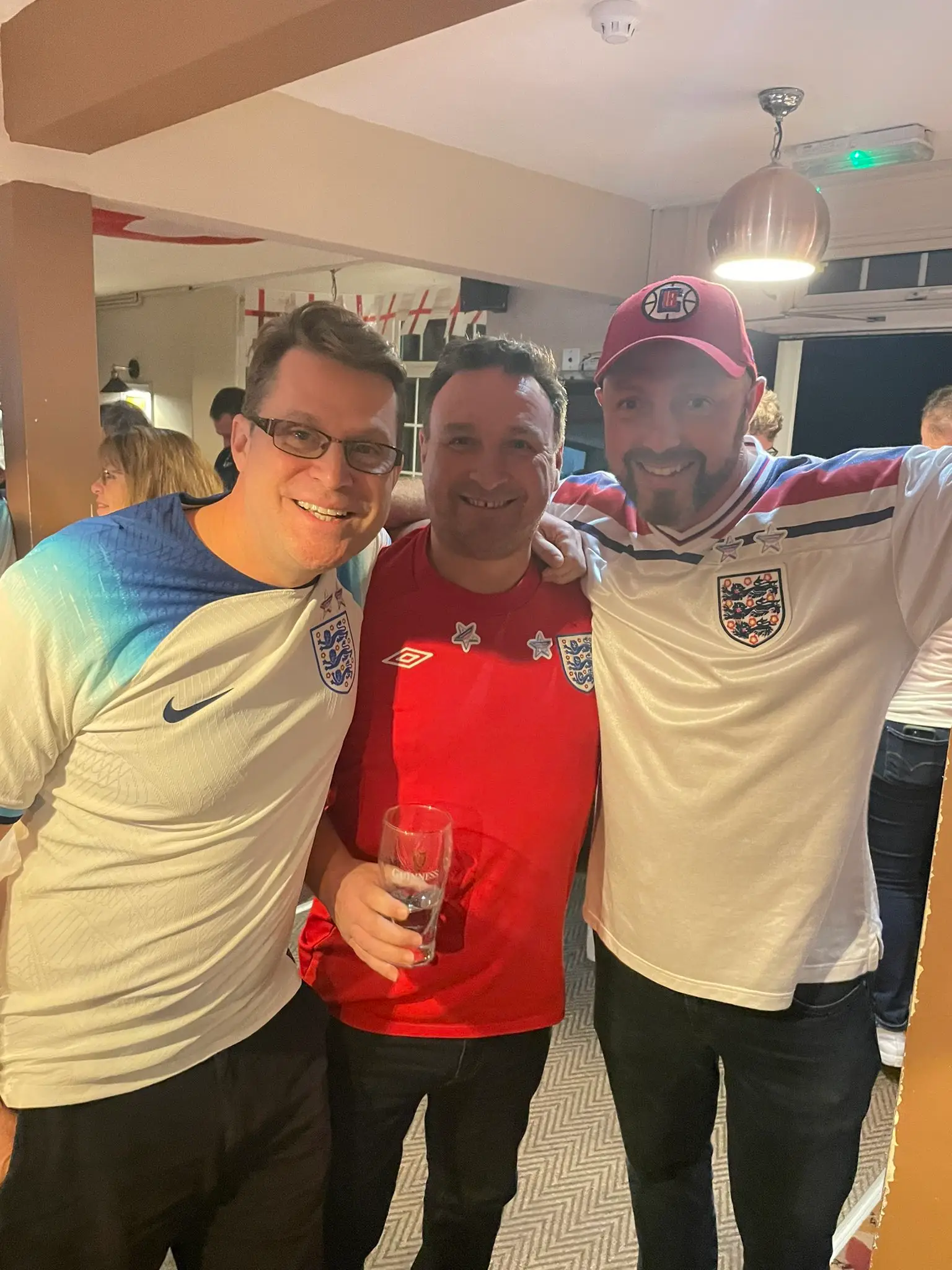 Left to right: Luke Bateman and Scott Dean (composers) and Ricky Hughes (lyricist).