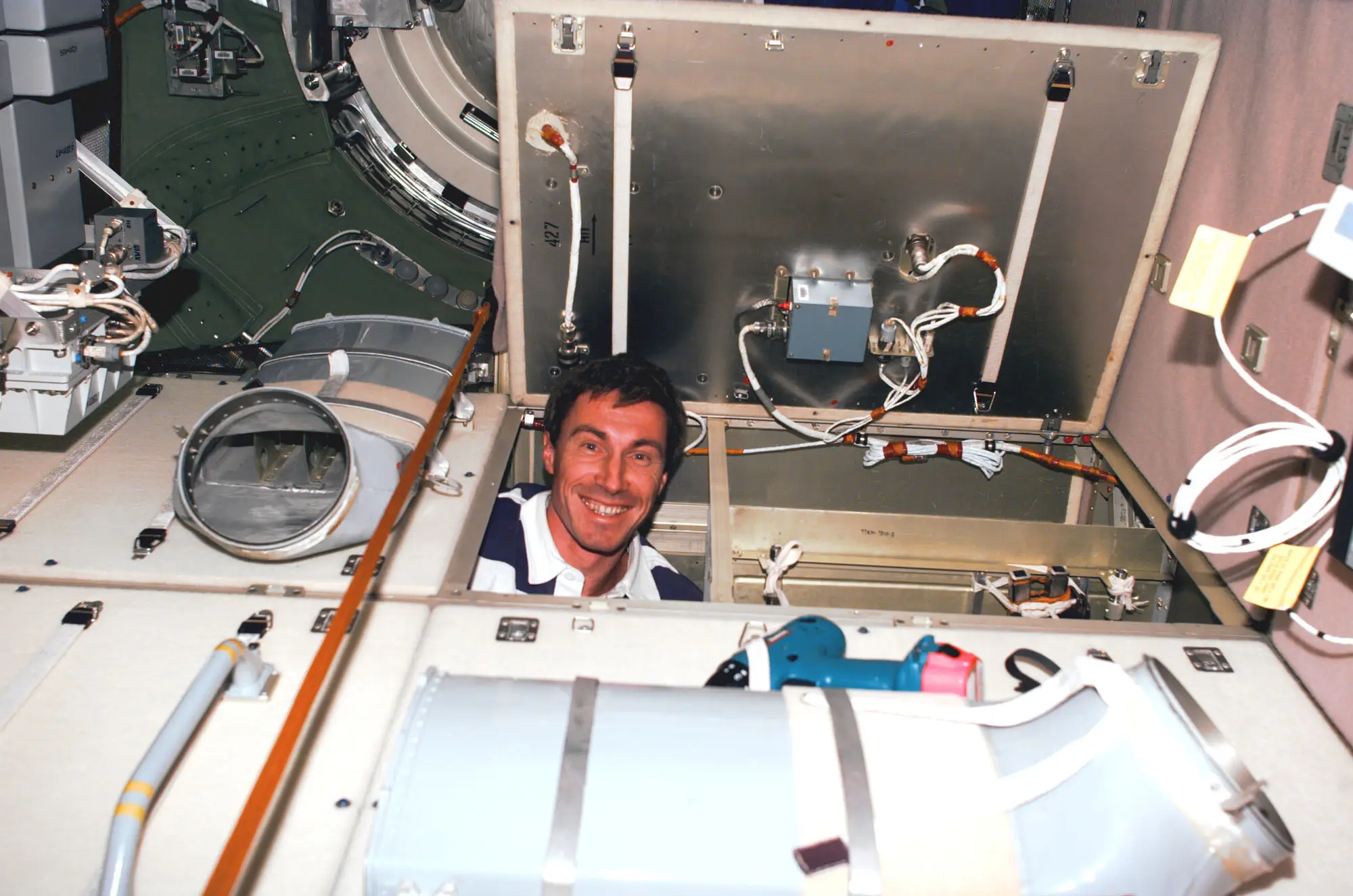 Cosmonaut Sergei Krikalev returned to Earth on 25 March, 1992, after spending 311 days aboard the Mir space station (Getty Images/NASA)