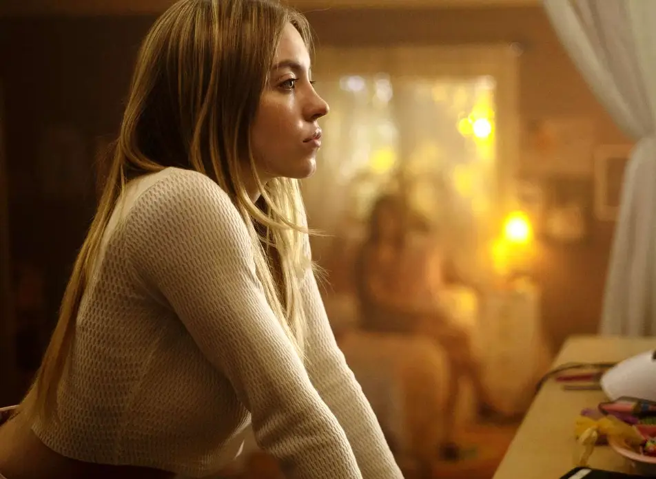 Sweeney is no stranger to nude scenes in Euphoria, which she's starred in since 2019 (HBO)