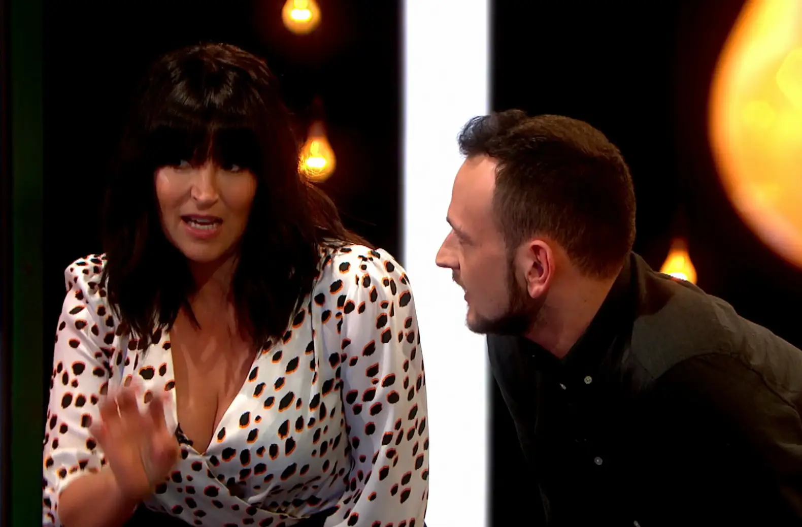 However he and host Anna Richardson were marvelling at one man's penis. (Channel 4)