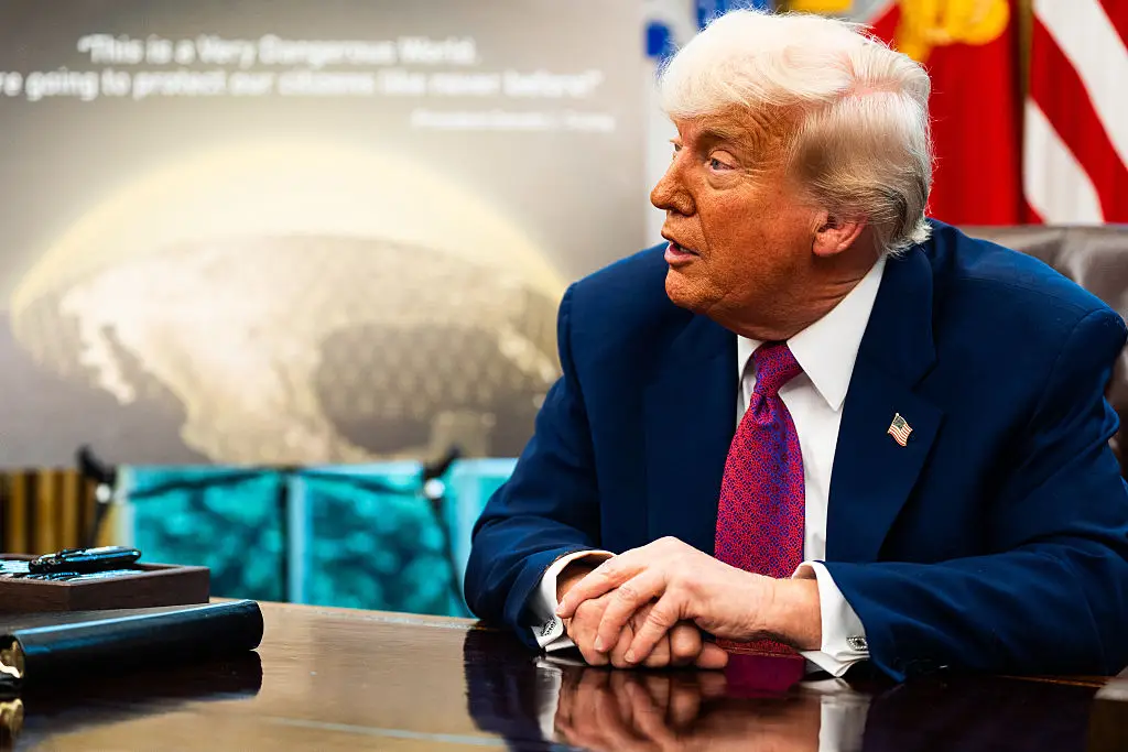 Trump has never been shy in digging out reporters (Demetrius Freeman/The Washington Post via Getty Images)