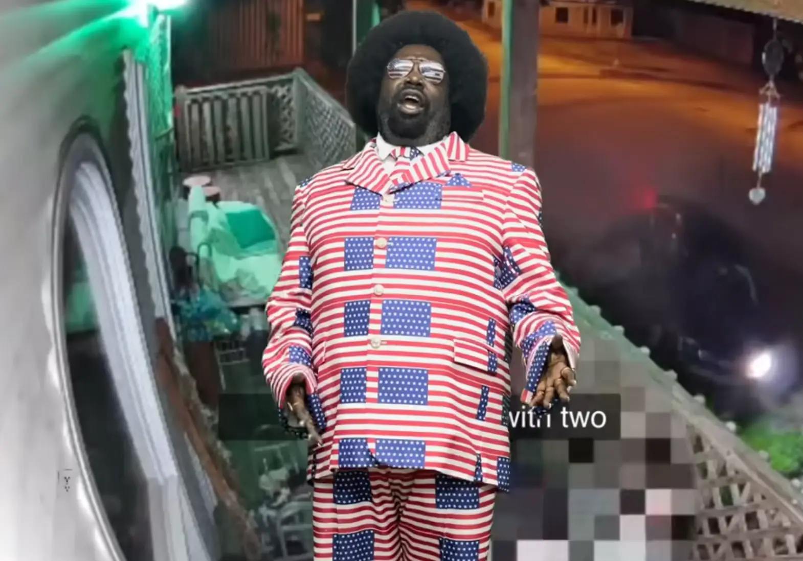 Afroman's house got raided by the police, so he released some songs making fun of the officers who did it (YouTube/ogafroman)