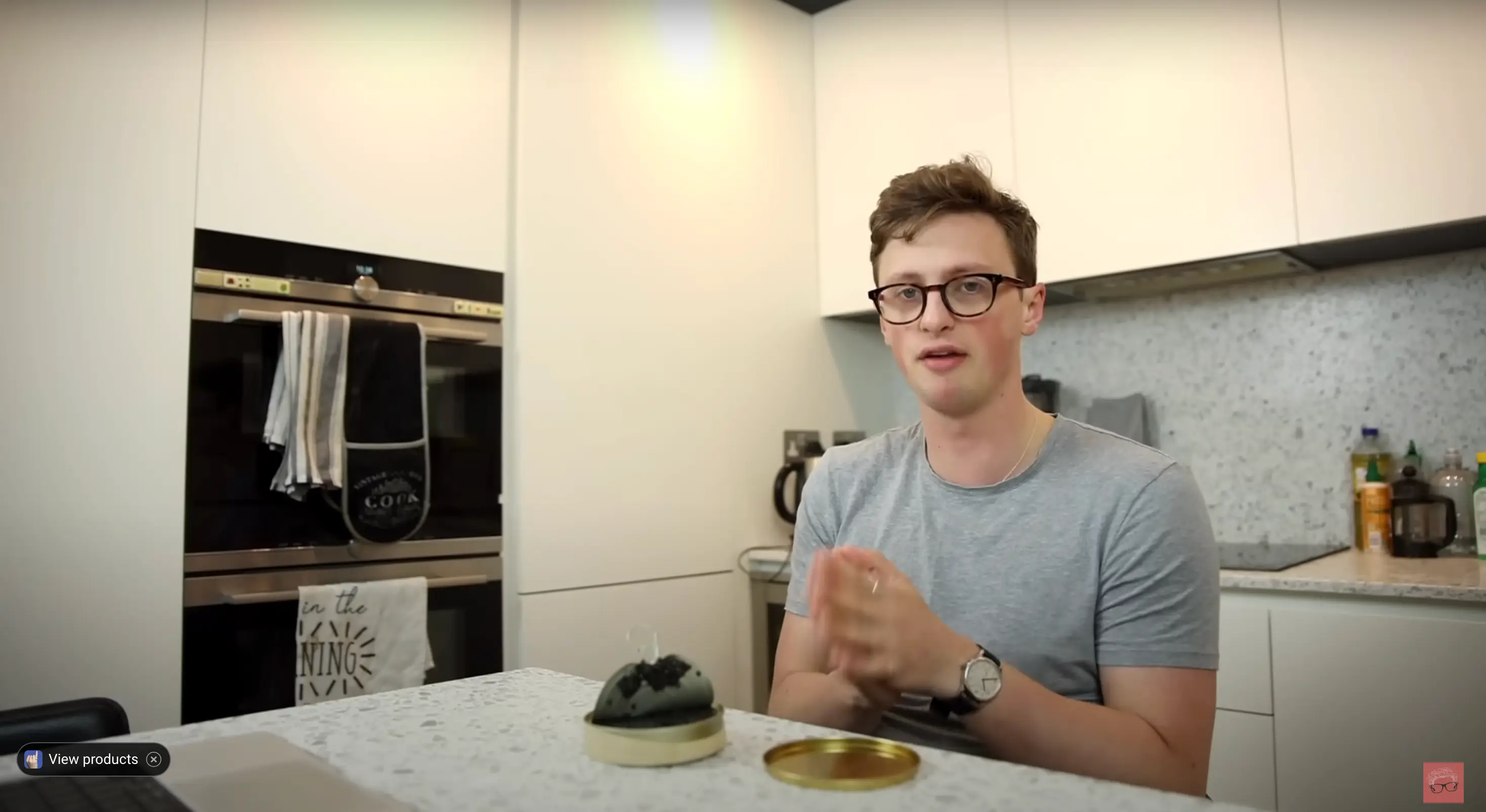 The YouTuber took matters into his own hands when trying to hatch a fish. (YouTube/Max Fosh)