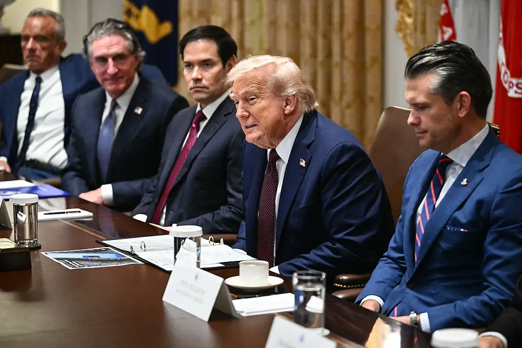 Trump also insisted that he isn't a dictator (MANDEL NGAN/AFP via Getty Images)