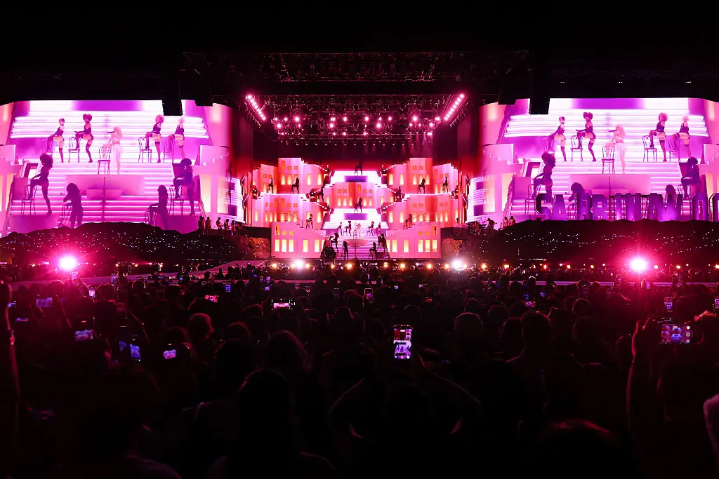 Critics have hit out at the star after she criticised a noise a fan made  (Photo by Kevin Mazur/Getty Images for Coachella)