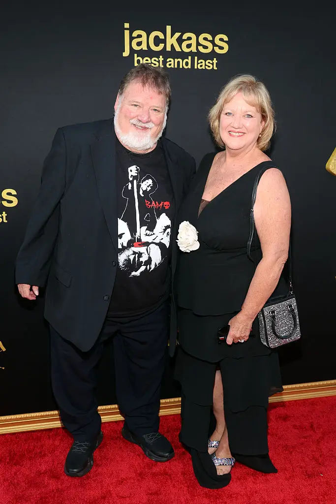 Bam Margera’s parents, April and Phil, reflected on the franchise during the Jackass: Best and Last premiere (Phillip Faraone/Getty Images for Paramount Pictures)