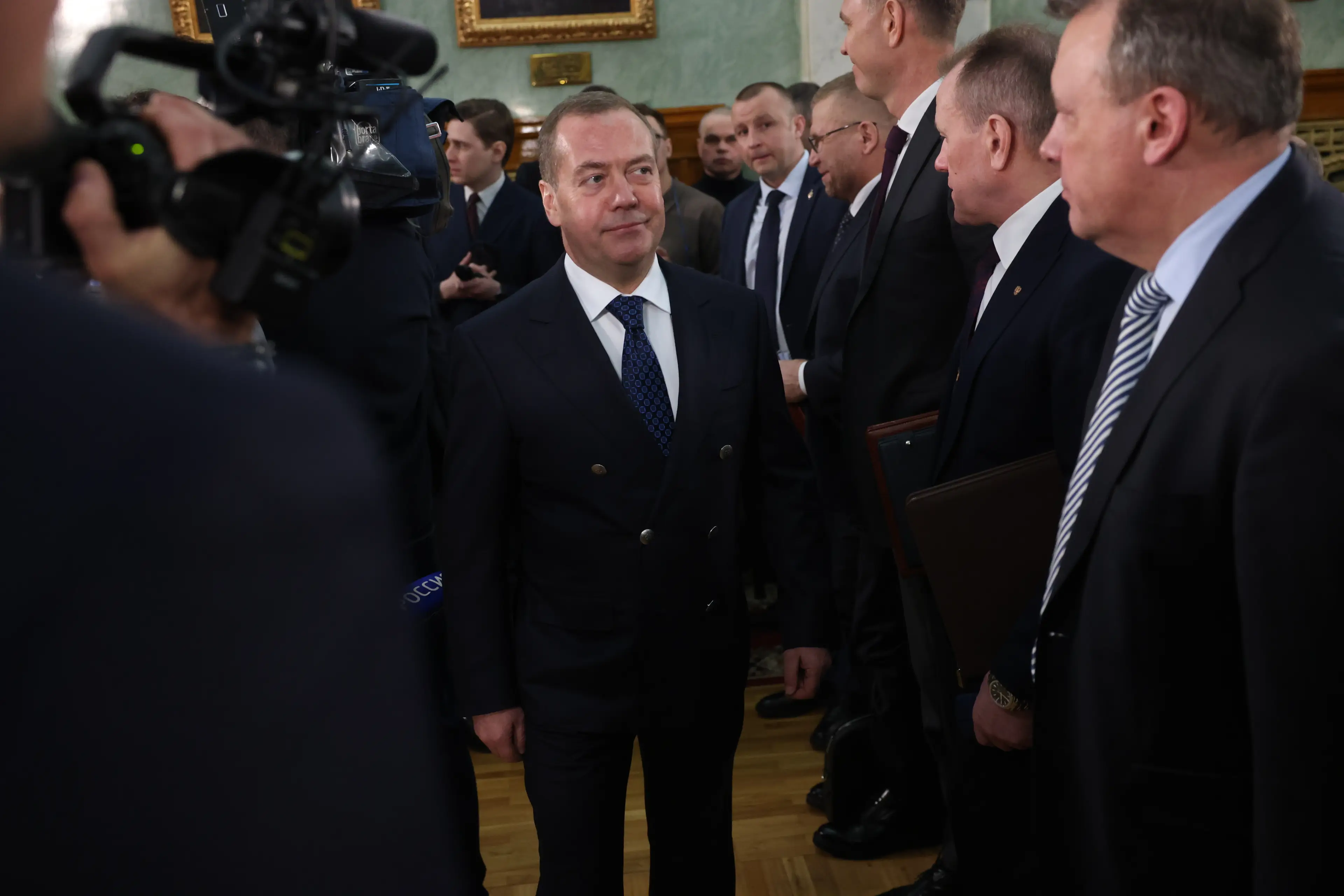Medvedev told Europe to 'sleep well' ( Contributor/Getty Images)