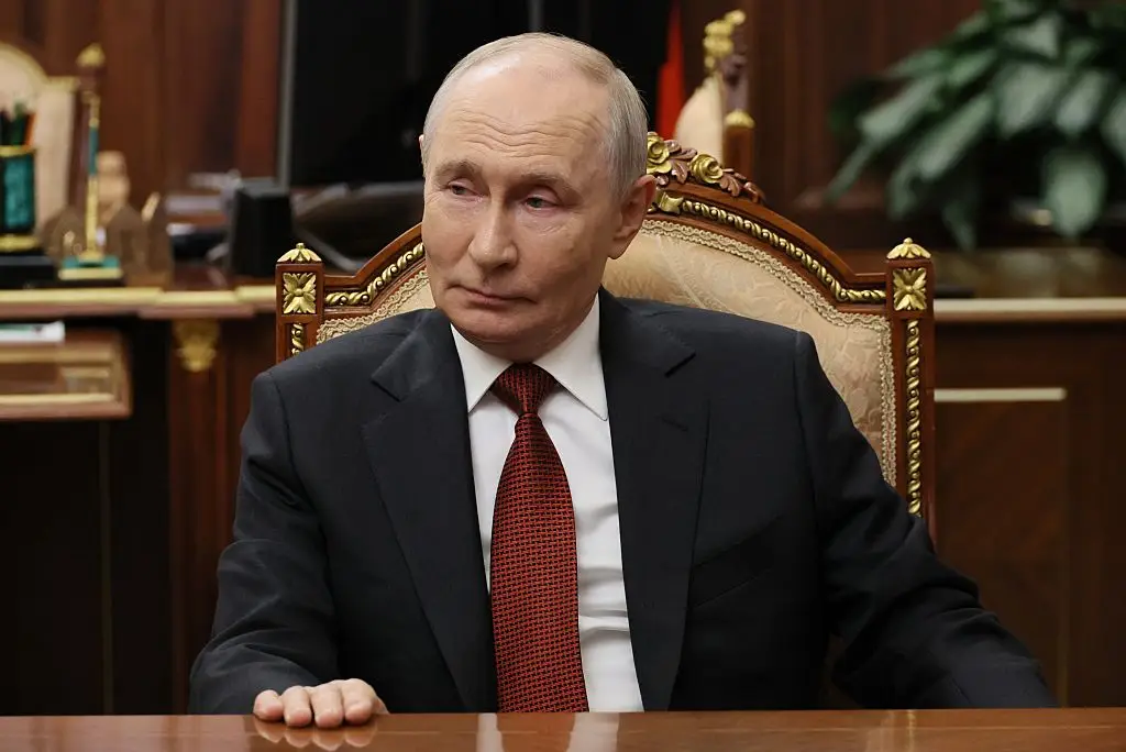 Putin has warned that the latest strikes on Russia 'opened Pandora's box'. (Mikhail METZEL / POOL / AFP via Getty Images)