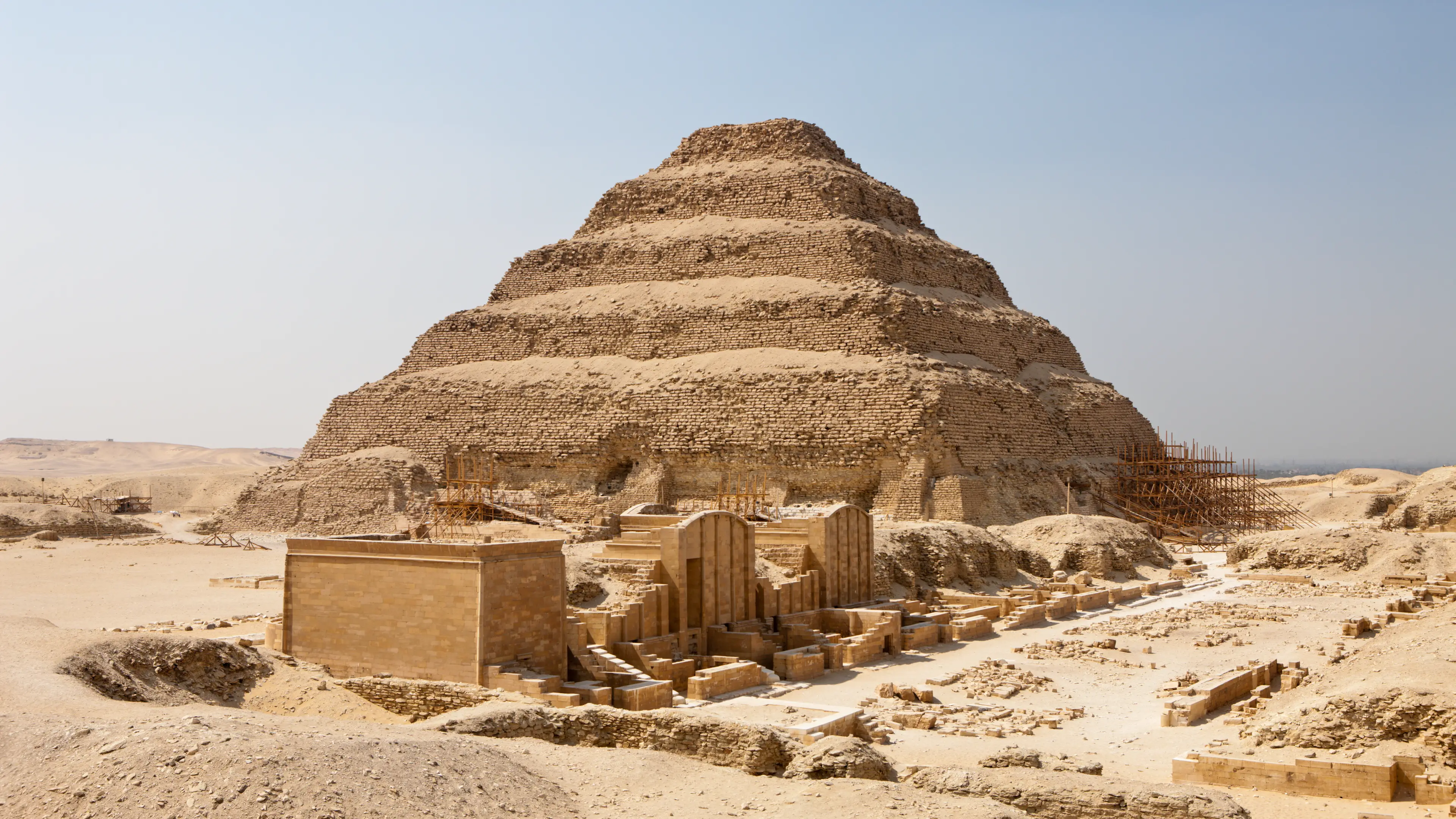 Saqqara Step Pyramid of Pharaoh Djoser (Getty Images)