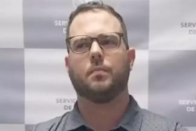 John Poulos met Valentina on a dating app.