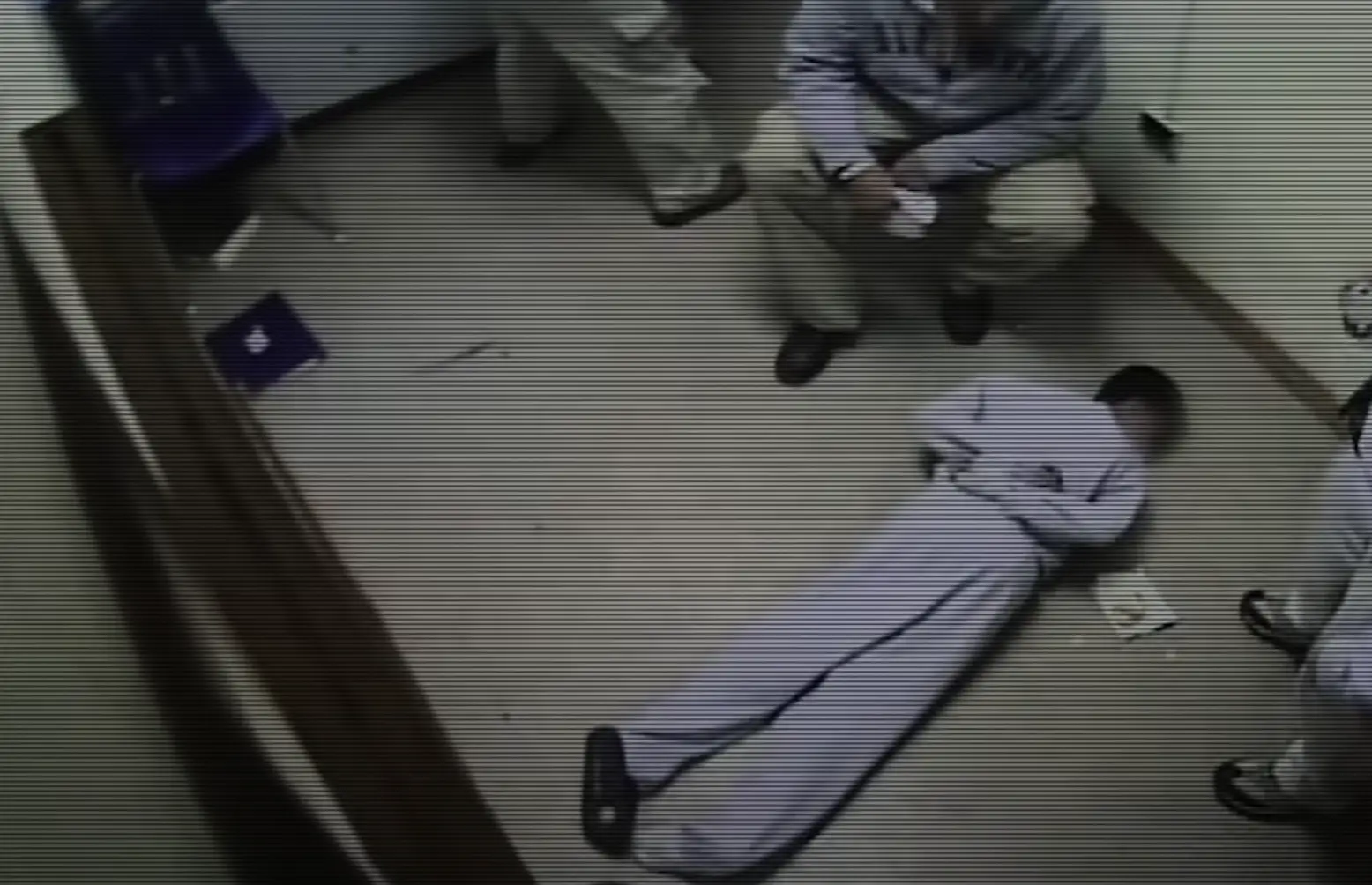 Archive footage was found of the students being physically abused.