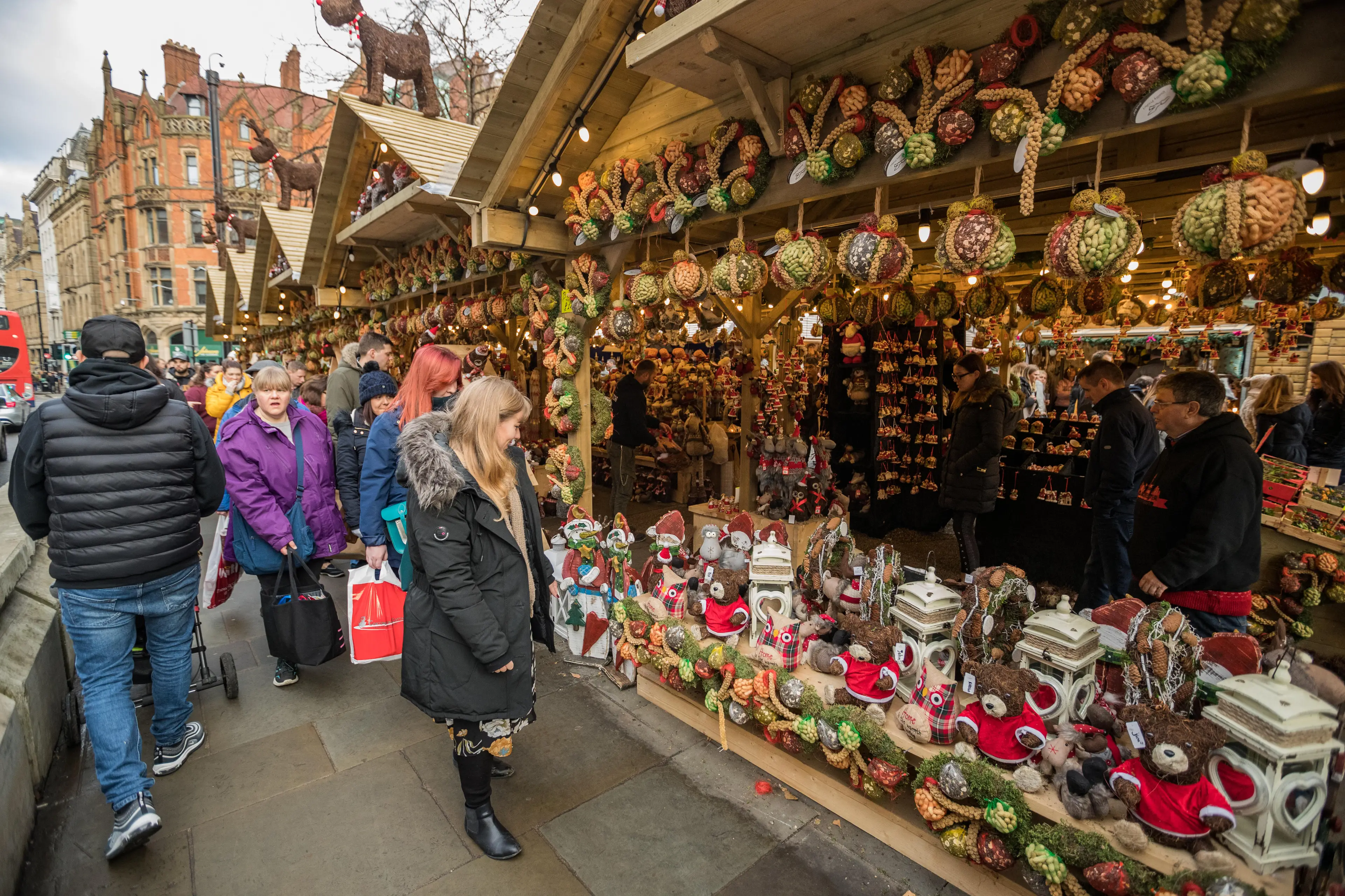 It may look like festive fun, but many at the Christmas markets are struggling to make money.