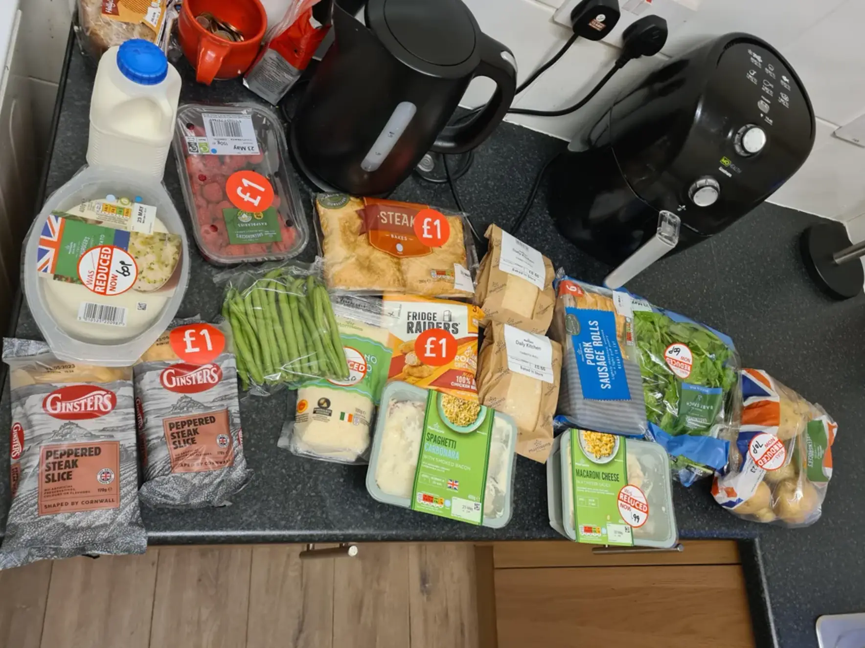 The anonymous man was delighted when he 'hit the jackpot' with TooGoodToGo.