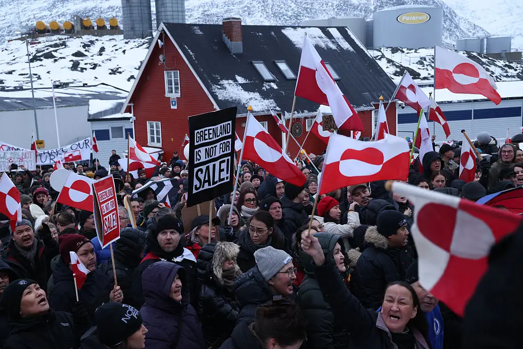 Greenlanders have been very clear that they don't want to be taken over by the US (Sean Gallup/Getty Images)