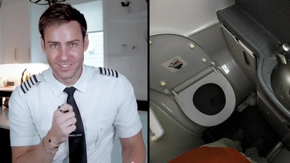 Airline pilot explains where your poo goes when you flush it on a plane
