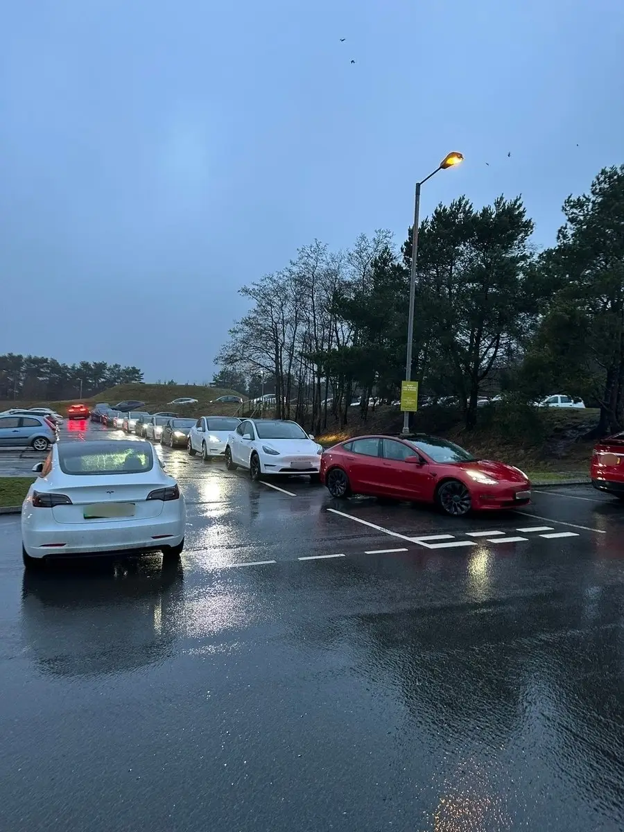 One Twitter user described the situation as 'bedlam'.