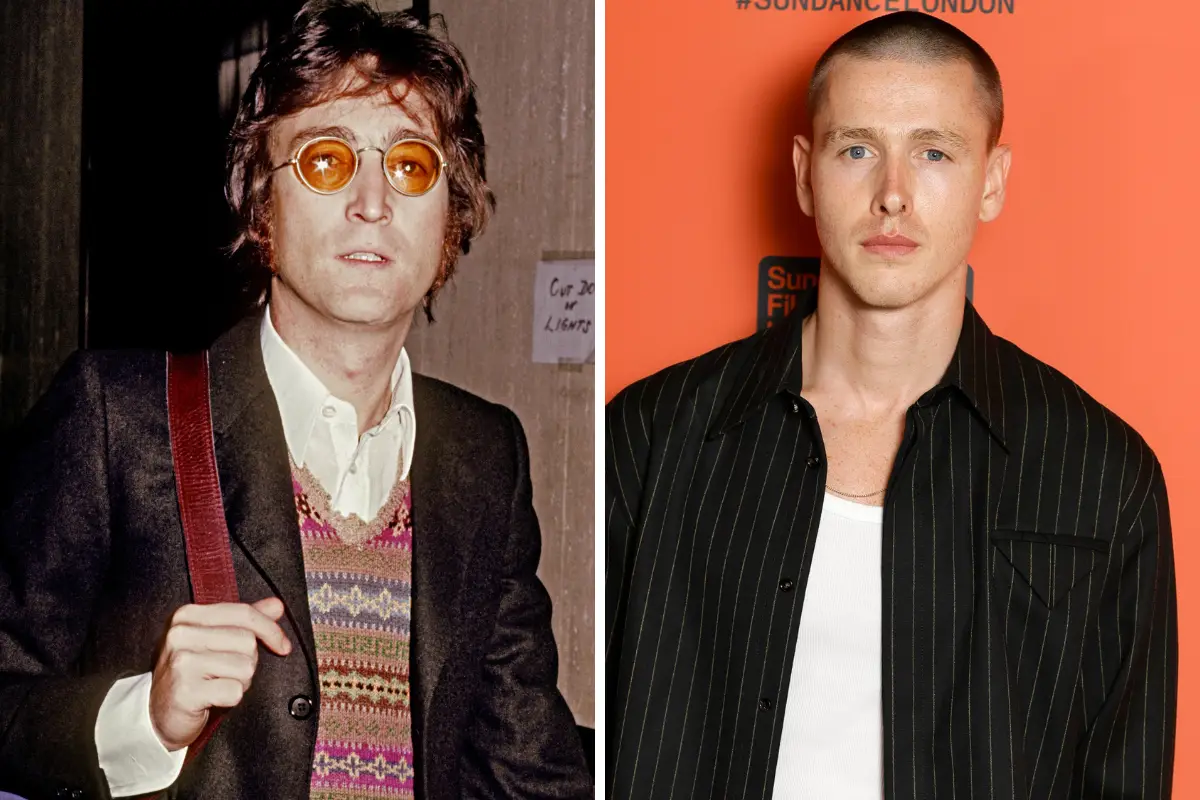 John Lennon and Harris Dickinson (Vinnie Zuffante via Getty Images / John Phillips via Getty Images)