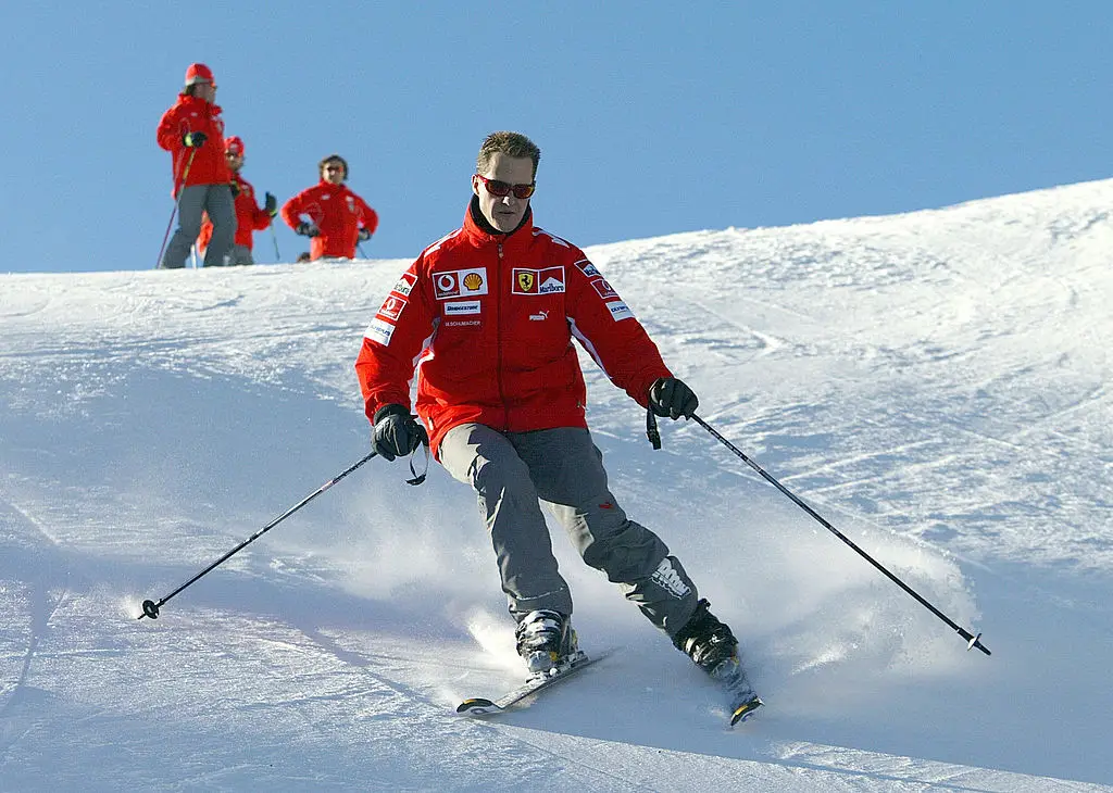 Former F1 World Champion Michael Schumacher was involved in a devastating skiing accident in 2013 (STR/AFP via Getty Images)