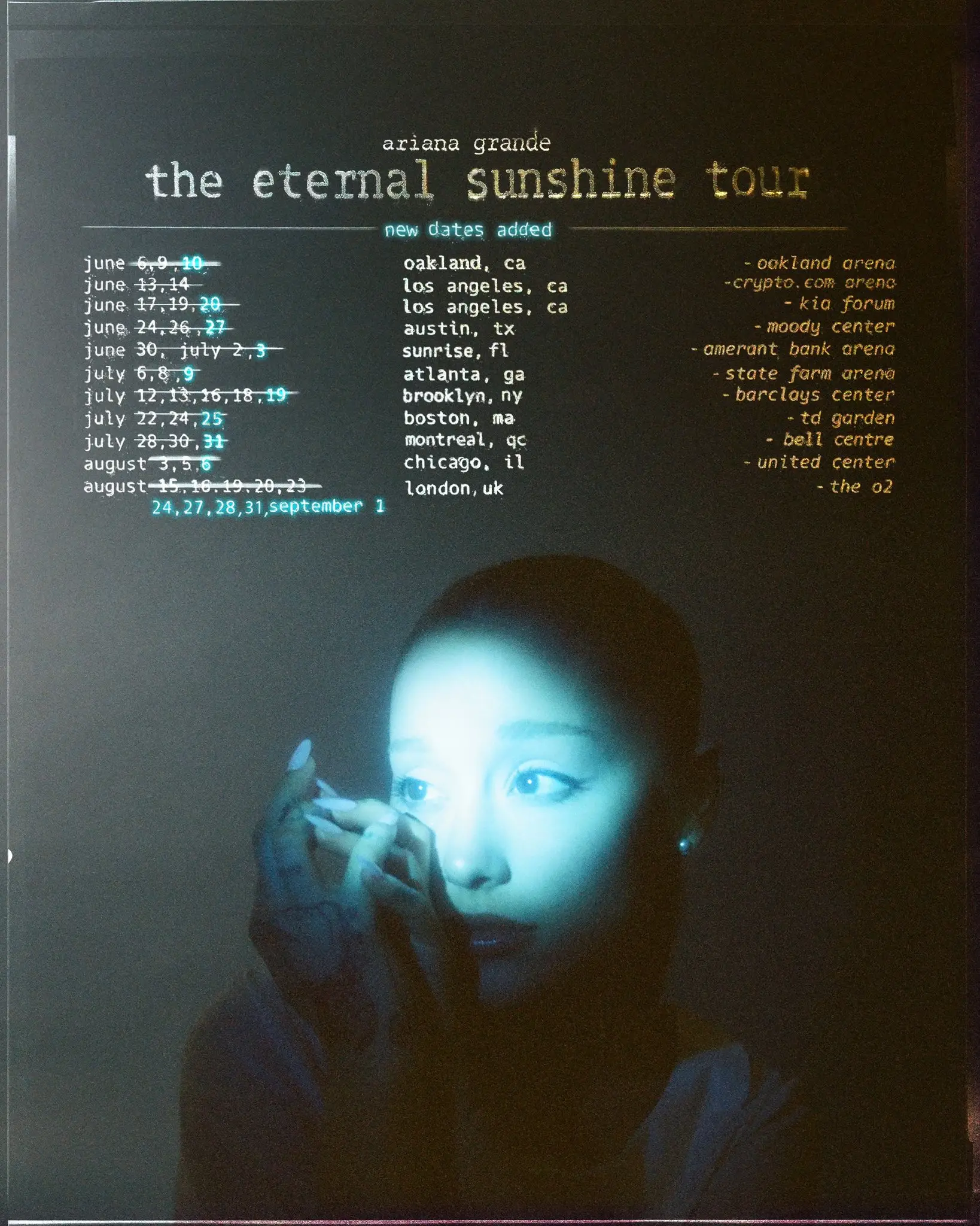 The singer even added five extra London show dates (X)