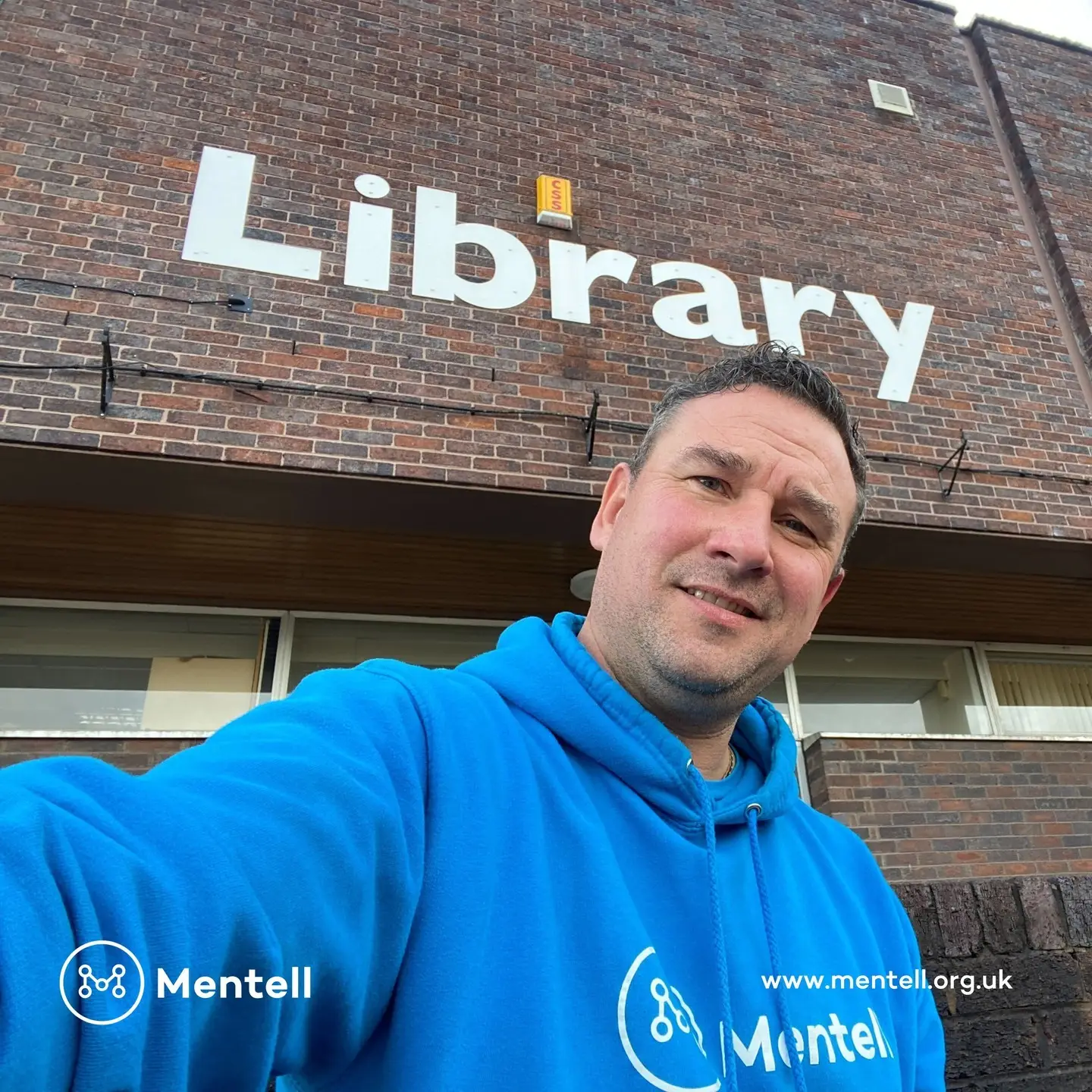 Dave frequently goes to a nearby Mentell group in Stockport. (mentellcharity/Instagram)
